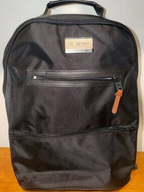 Basecamp Black Backpack – Laptop Sleeve, Travel Ready, Minimalist
